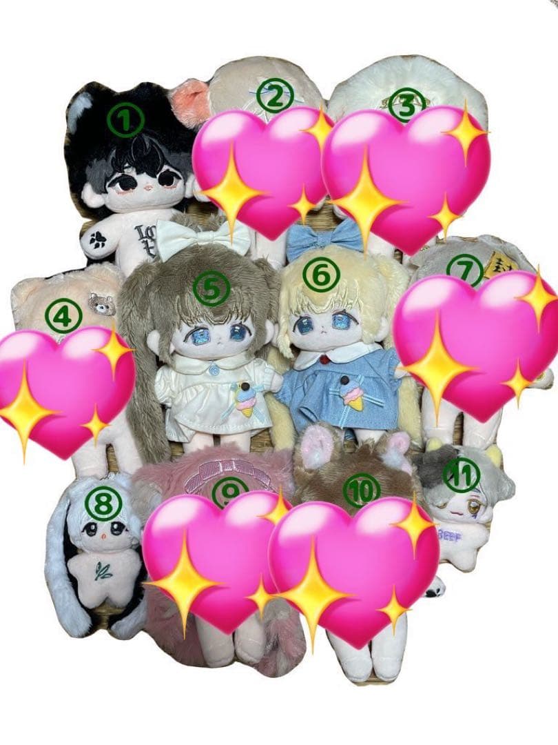 無属性 ぬいぐるみ まとめ売り