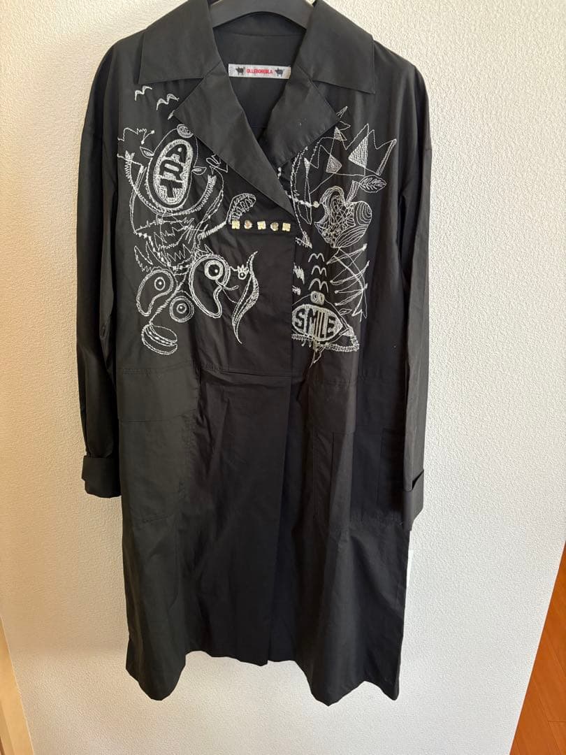 大幅お値下げ致しました　アルベロベロ 新品 ブラック刺繍チュニック　ワンピース