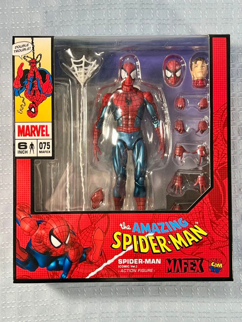 MAFEX スパイダーマン(COMIC Ver.) フィギュア No.075