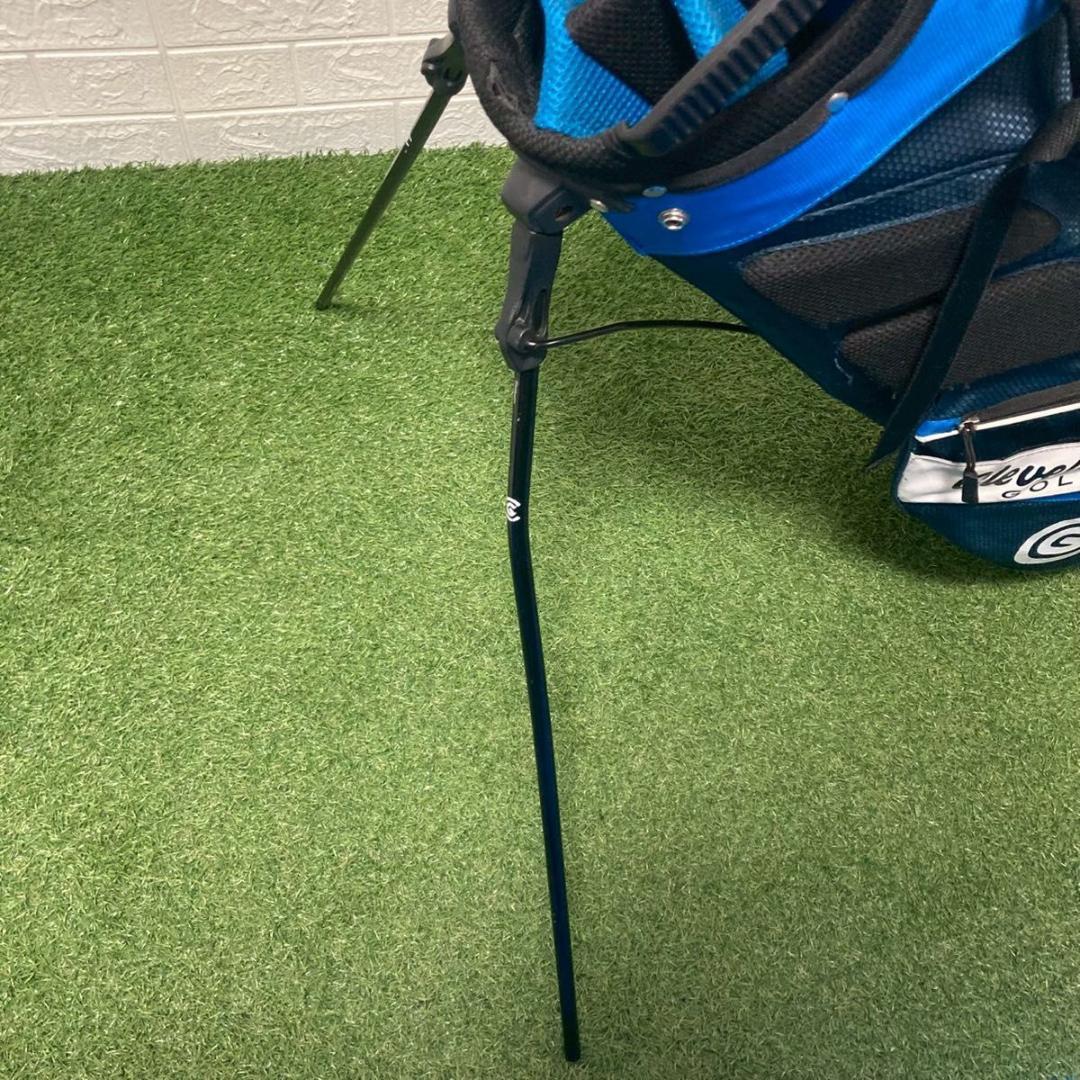 【美品】Cleveland クリープランド キャディバッグ スタンド式