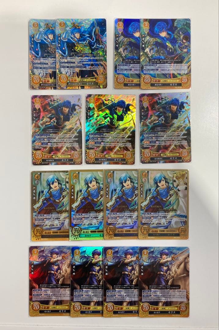ファイアーエンブレム サイファ セリス 15枚まとめ SR +X R 箔押し