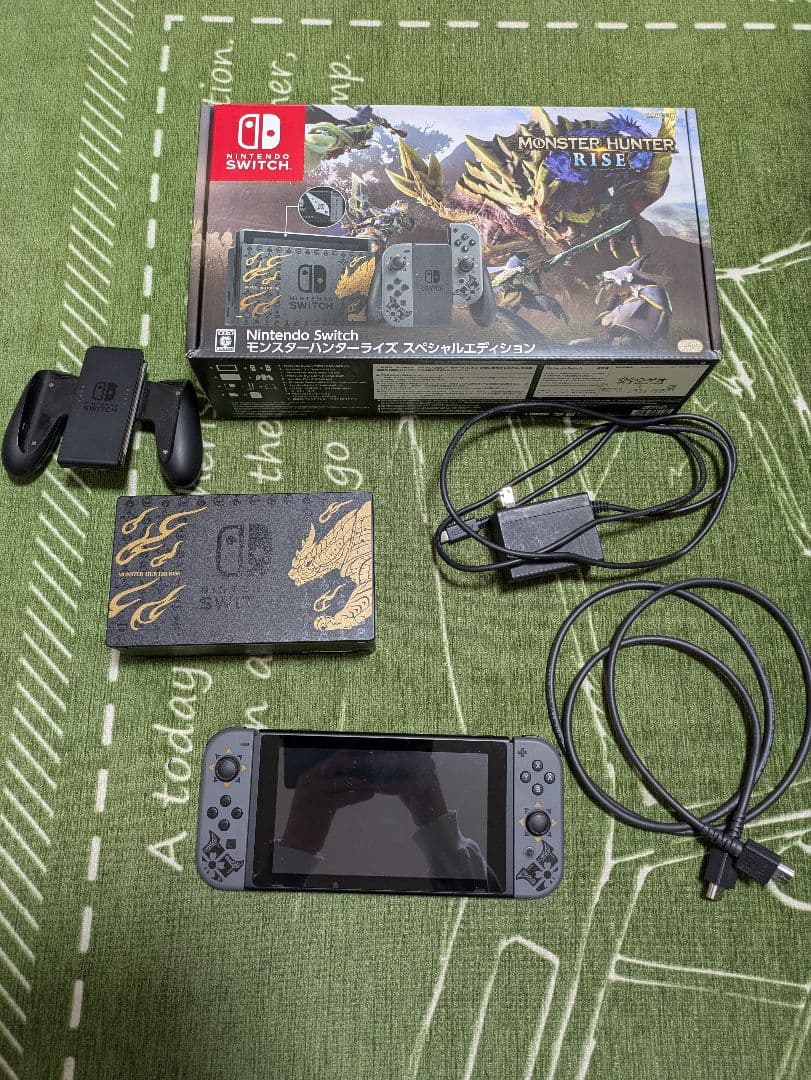任天堂Switch本体 モンスターハンターライズエディション 　128GB付き