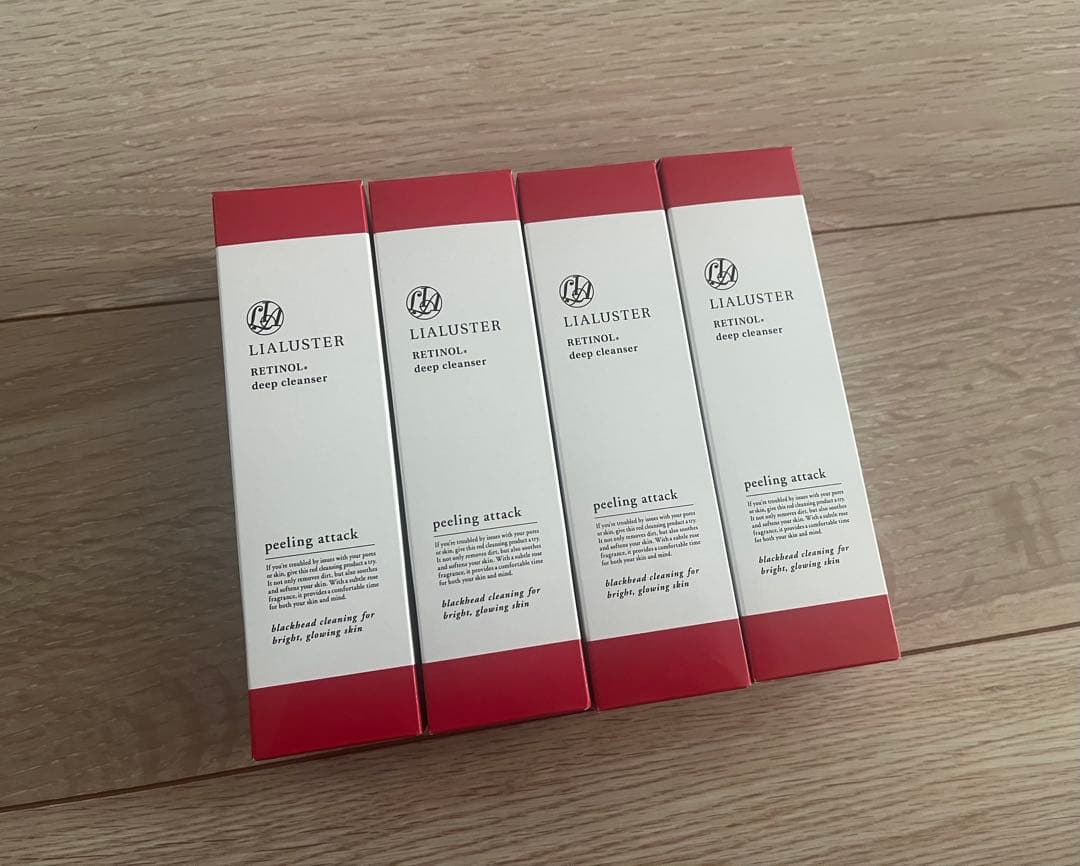 【新品未開封】リアラスター レチノール ディープ クレンジンザー 110g