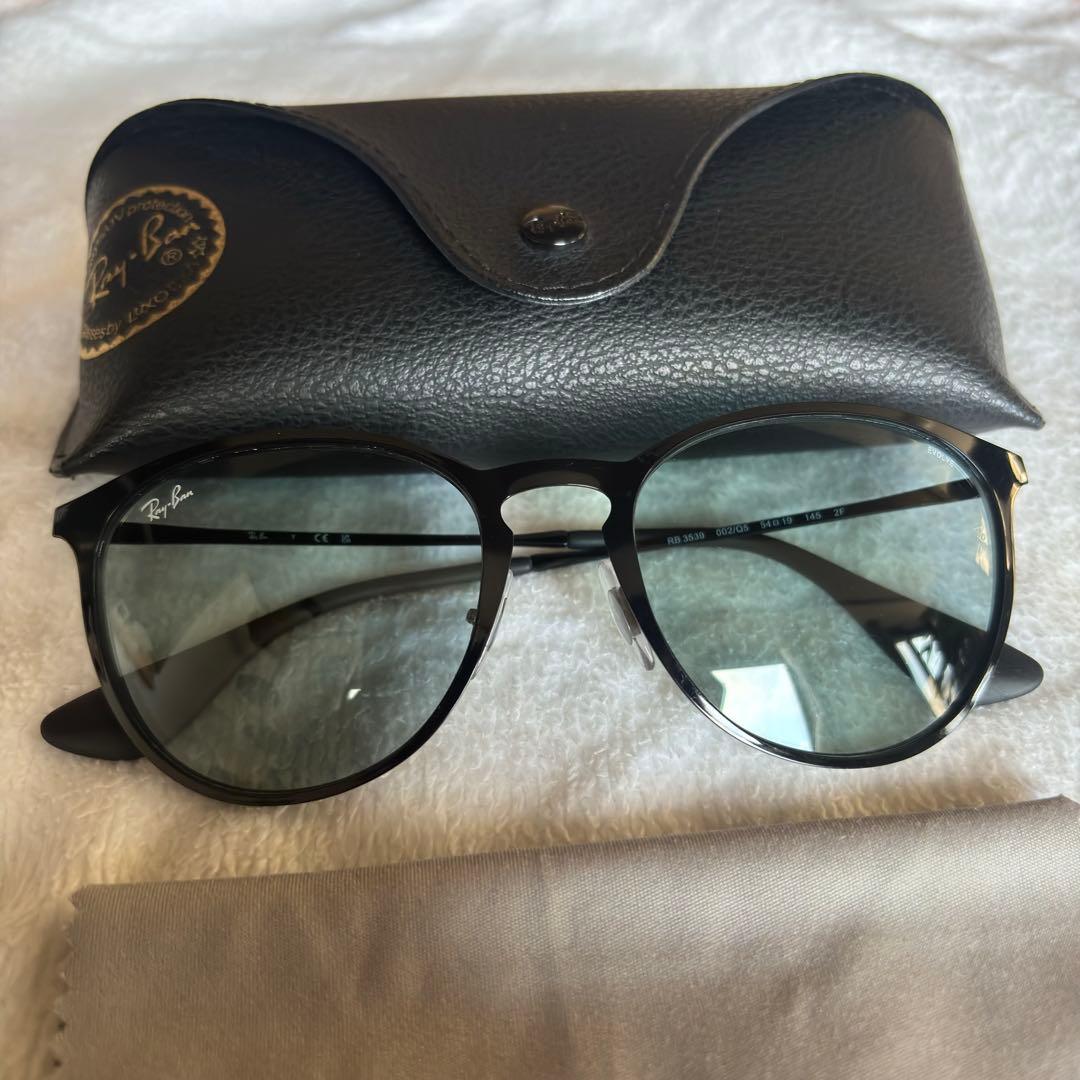 調光　レイバン RB3539 002/Q5 54 エリカメタル　Evolve