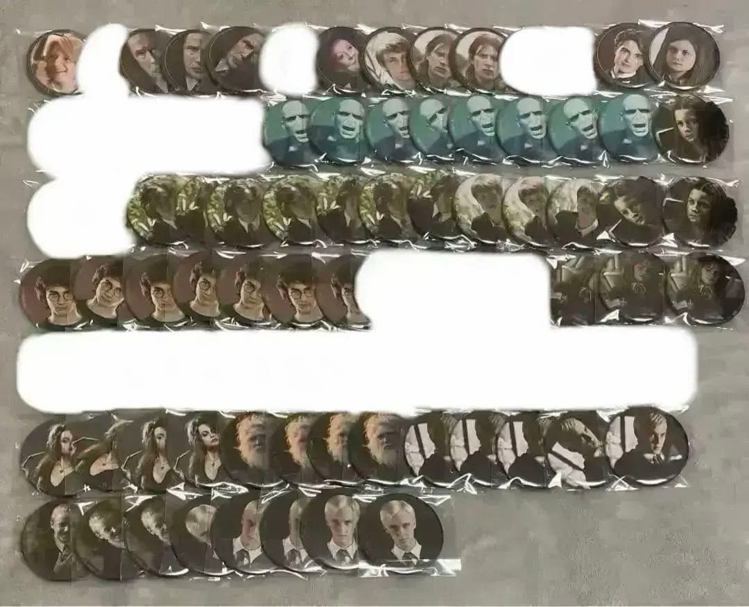 ハリーポッター flapper 缶バッジ