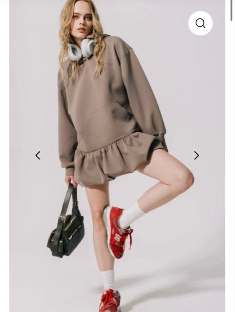 ワンピース thetoe Wagner Hoodie Dress