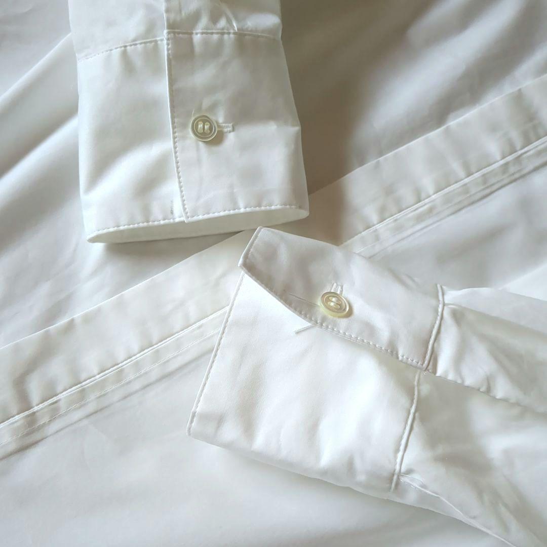 HERALBONY（ヘラルボニー）日本製 スカーフループ付き シャツワンピース