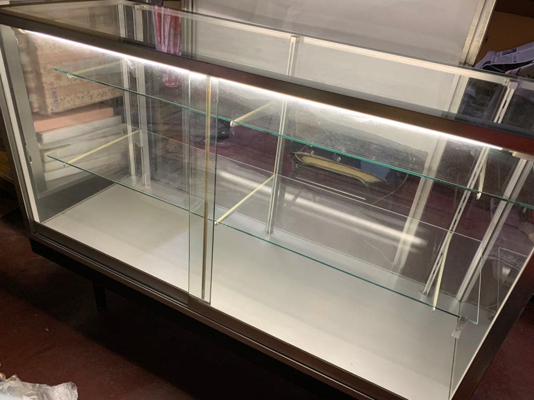 ボ*ル様 ショーケースB　昭和レトロ　直接引き取り限定