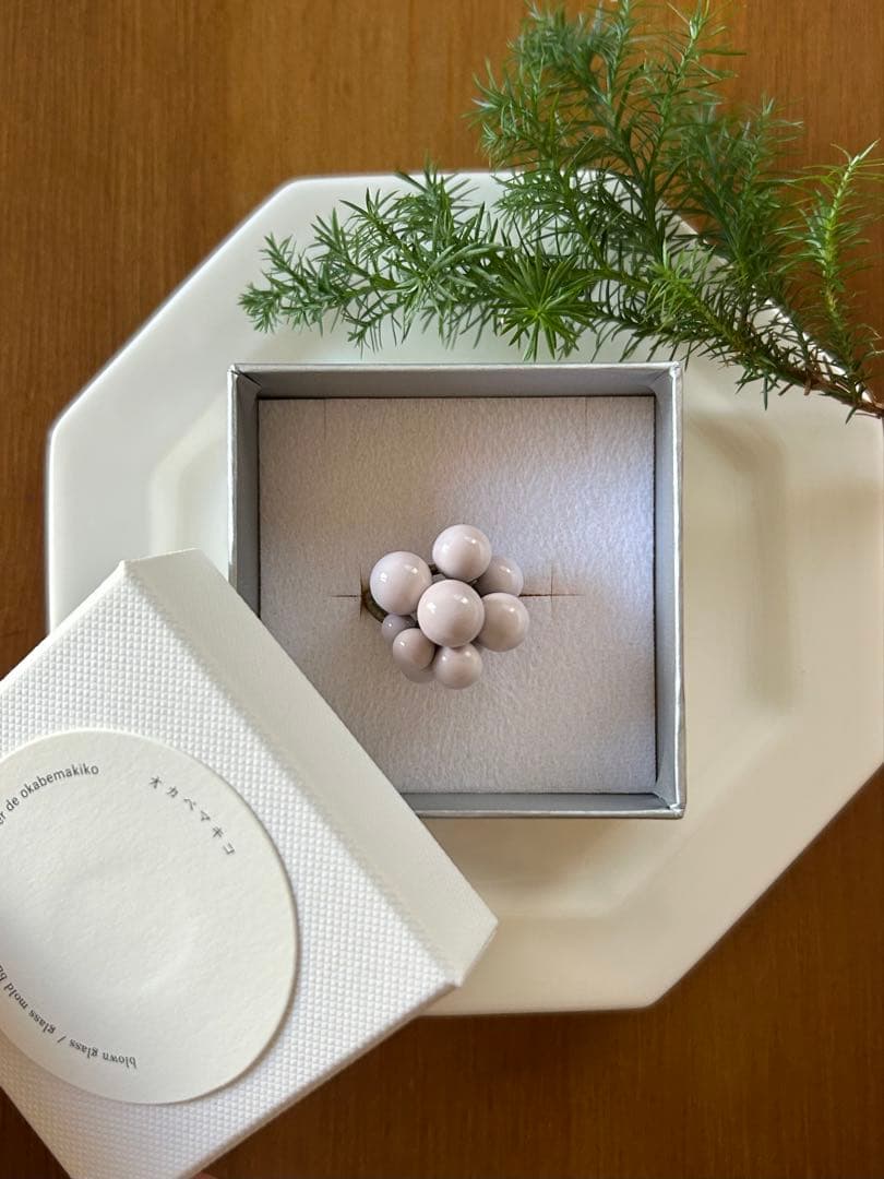 オカベマキコ　☆ しゃぼんリング