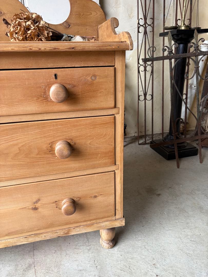 パインチェスト/3段