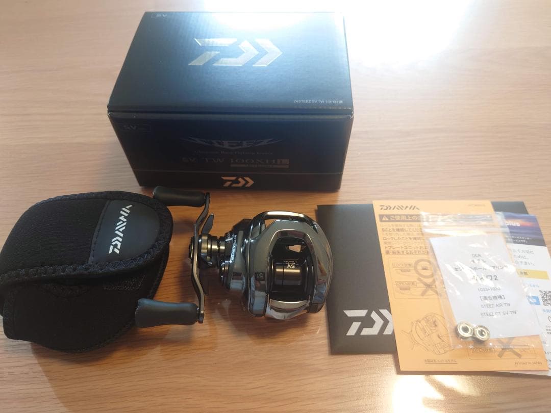 【未使用品】ダイワ STEEZ SV TW 100XHL KTF 8.5 左
