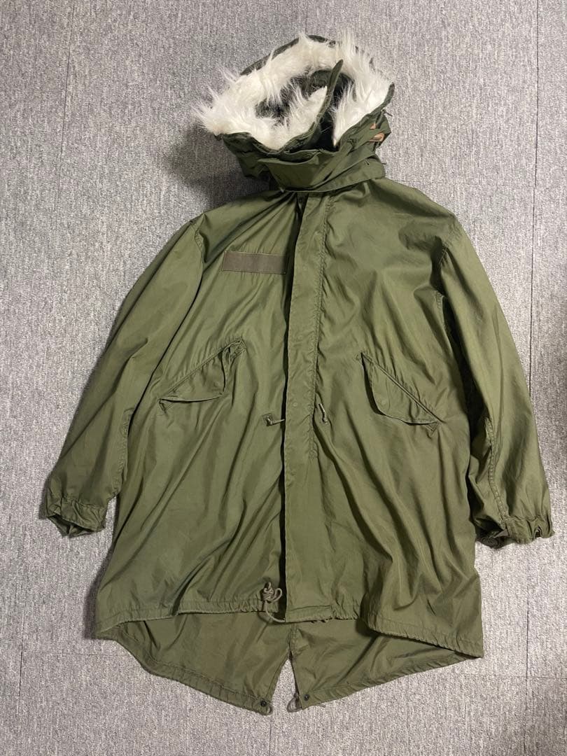 美品 80's US ARMY M65 M-65 フィッシュテール 米軍