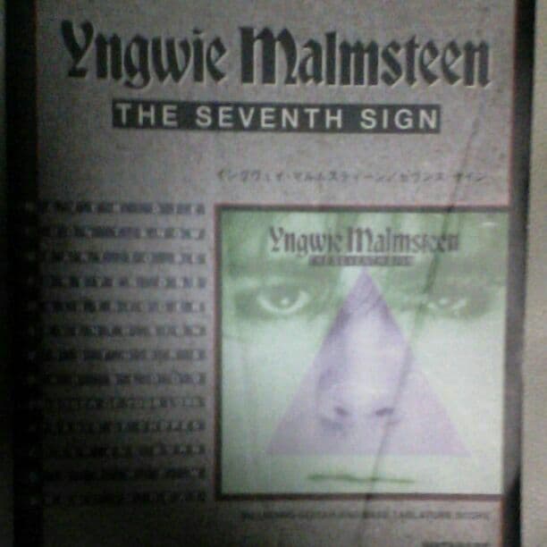 YngwieMalmsteen,SeventhSign,bandscore楽譜