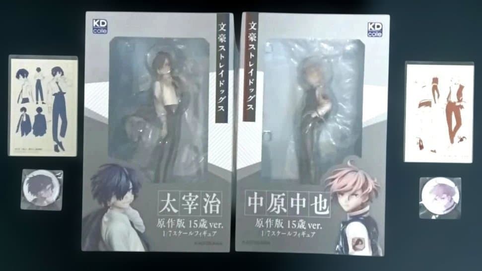 文豪ストレイドッグス 原作 15歳ver. フィギュア 2点セット 特典付き