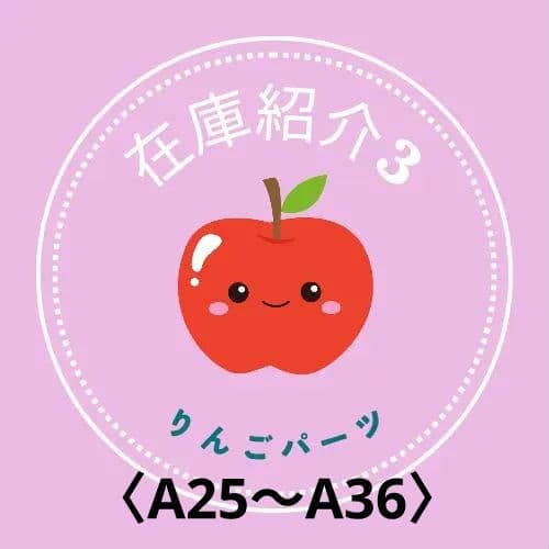 ネイルパーツ　在庫紹介3〈A25〜A36〉