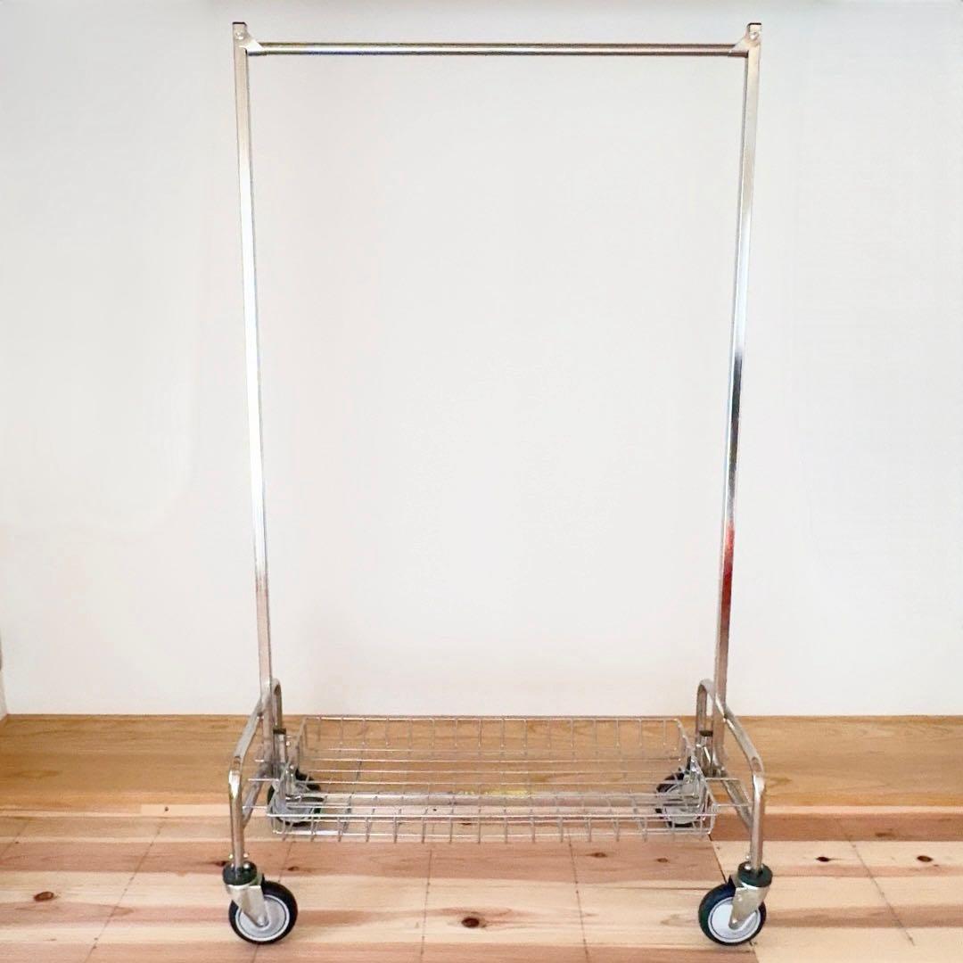 PFS 36\" GARMENT RAC ハンガーラック バスケット付 PFS