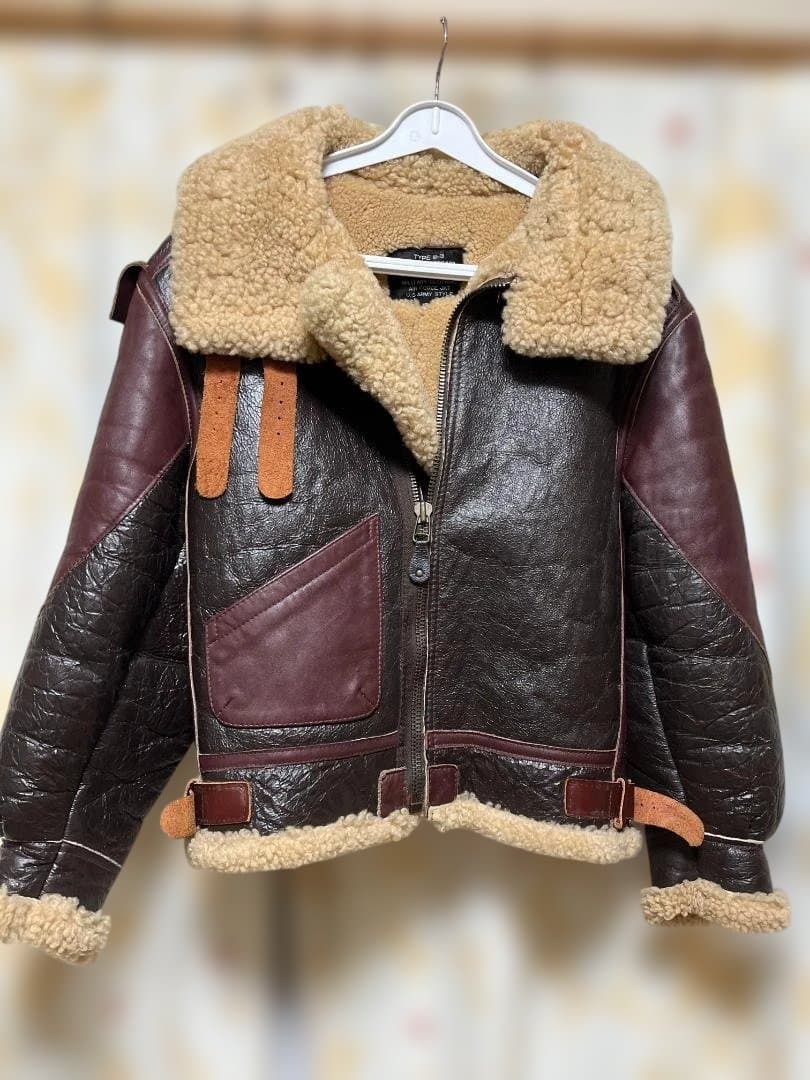 MILITARY TYPE B-3ジャケット ムートン土日限定売り切り値下