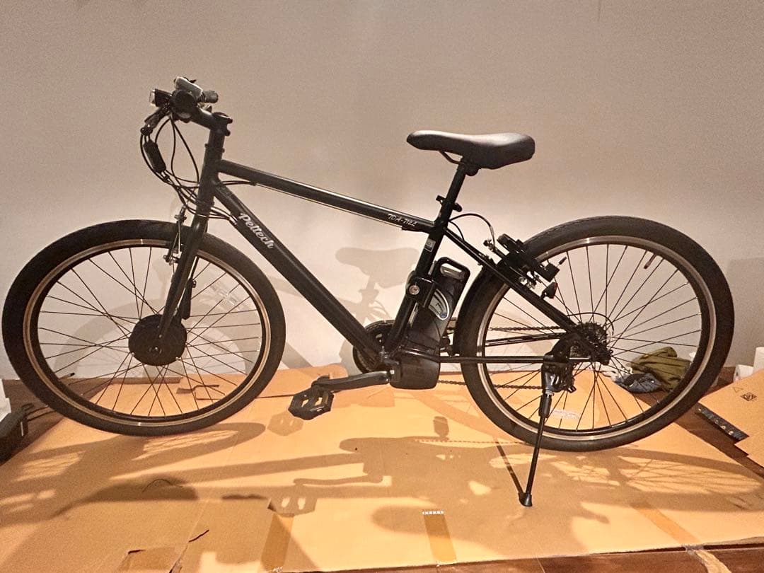 電動自転車 PELTECH TDA-712L 説明書、保証書、その他付属品あり