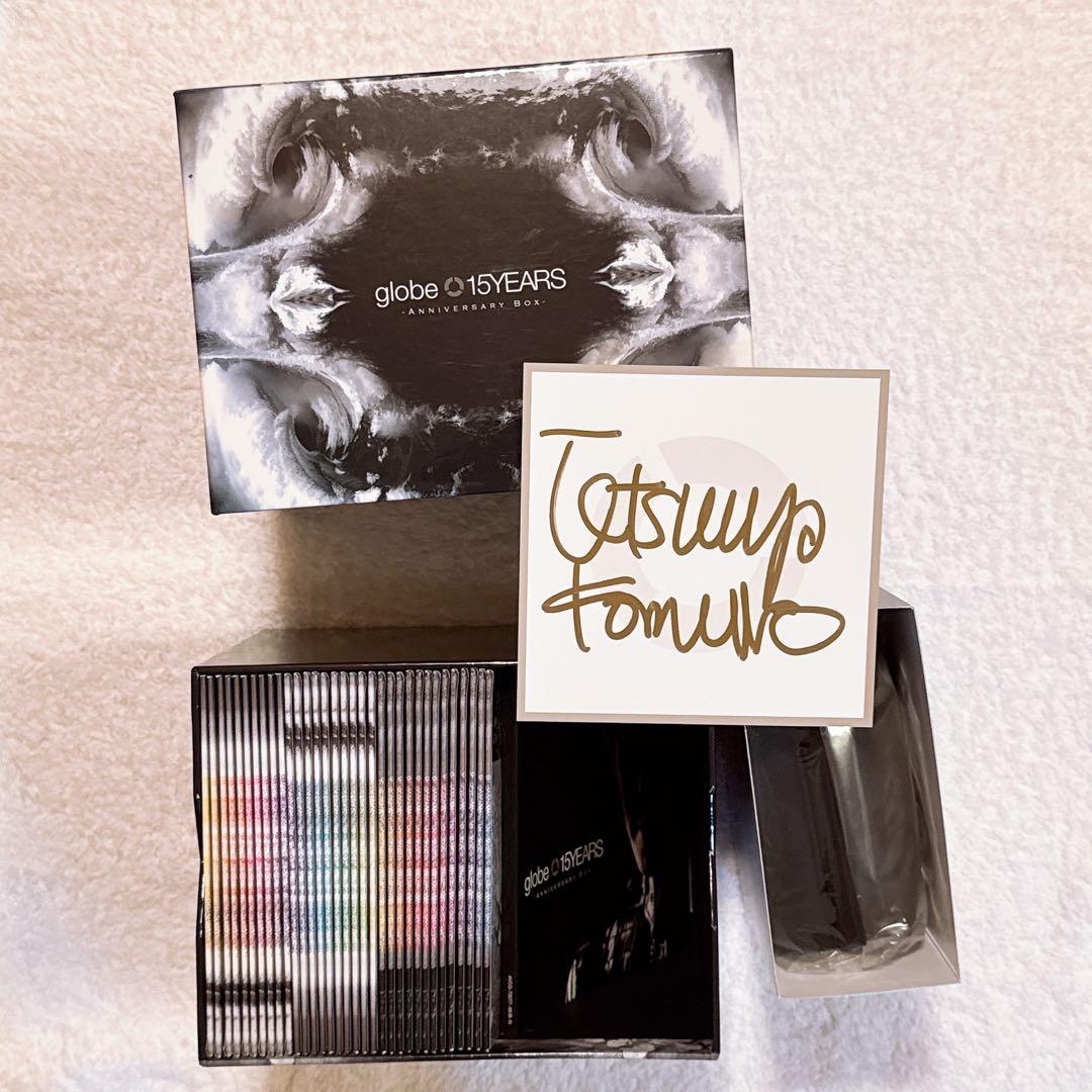 【サイン付】globe 15YEARS -ANNIVERSARY BOX-（中古