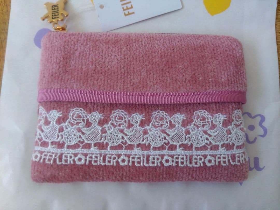 feiler 近沢レース　コラボ　ハイジ　ティッシュポーチ