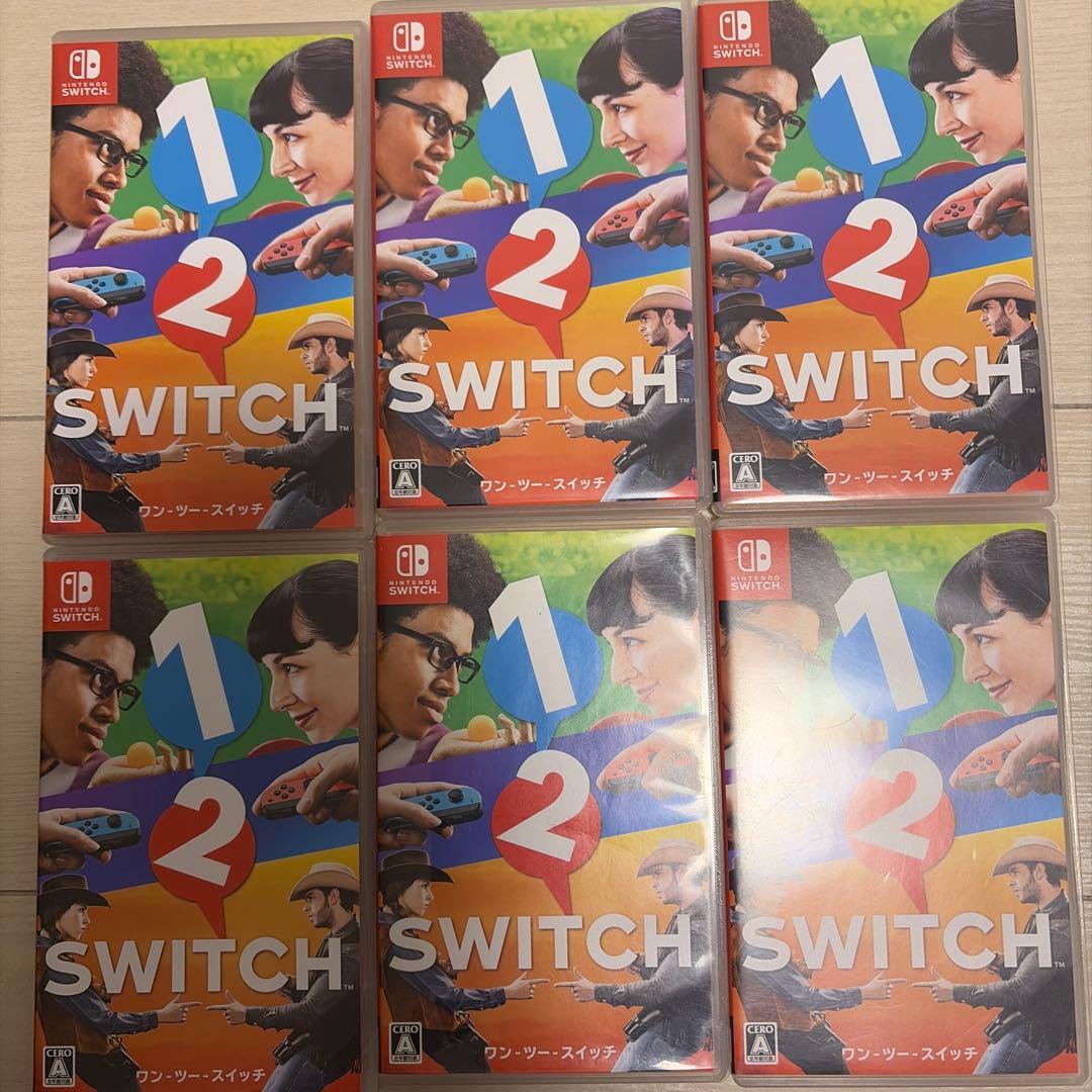 1-2-Switch（ワンツースイッチ）Nintendo Switch 6本