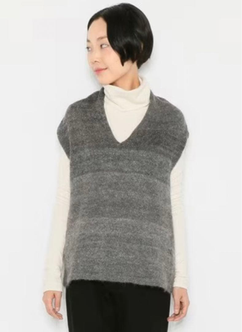 PUENTE プエンテ　手紡ぎイカベスト