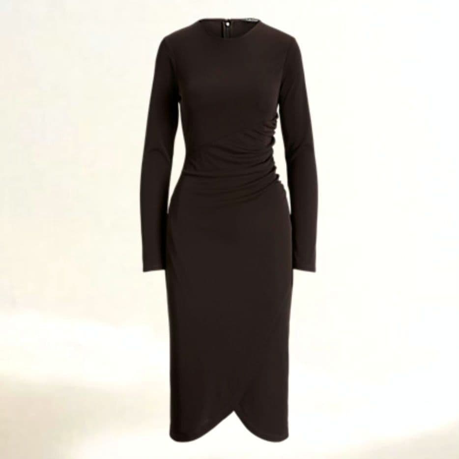 23SS 新品 ローレンラルフローレン ストレッチジャージー ワンピース 4