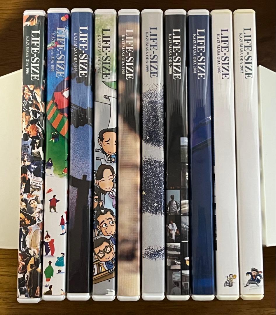小田和正LIFE-SIZE ライフサイズDVD10枚 1994年〜2003年