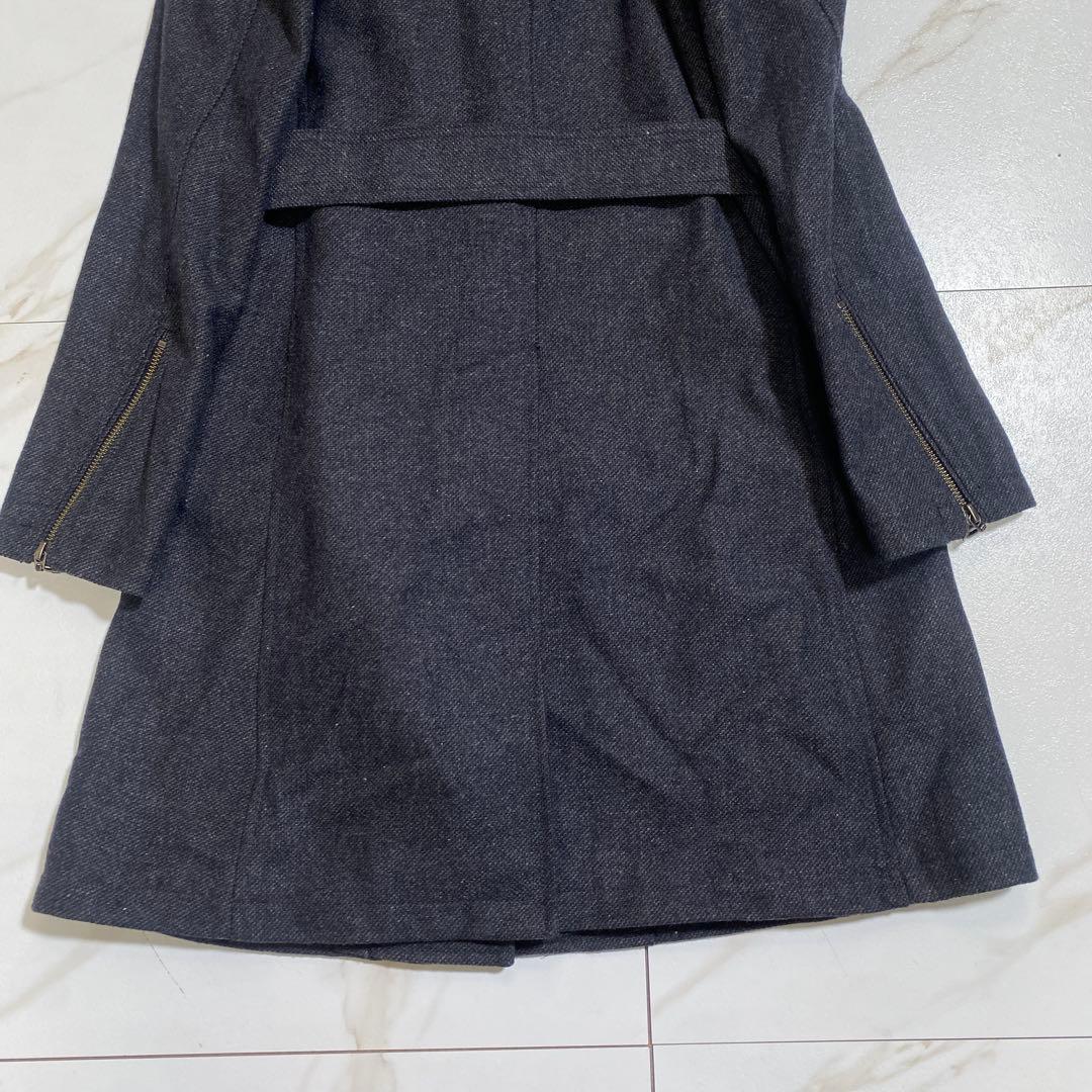 松坂桃李着用モデル⭐︎トルネードマート ウール ドレープコート ダブルジップ