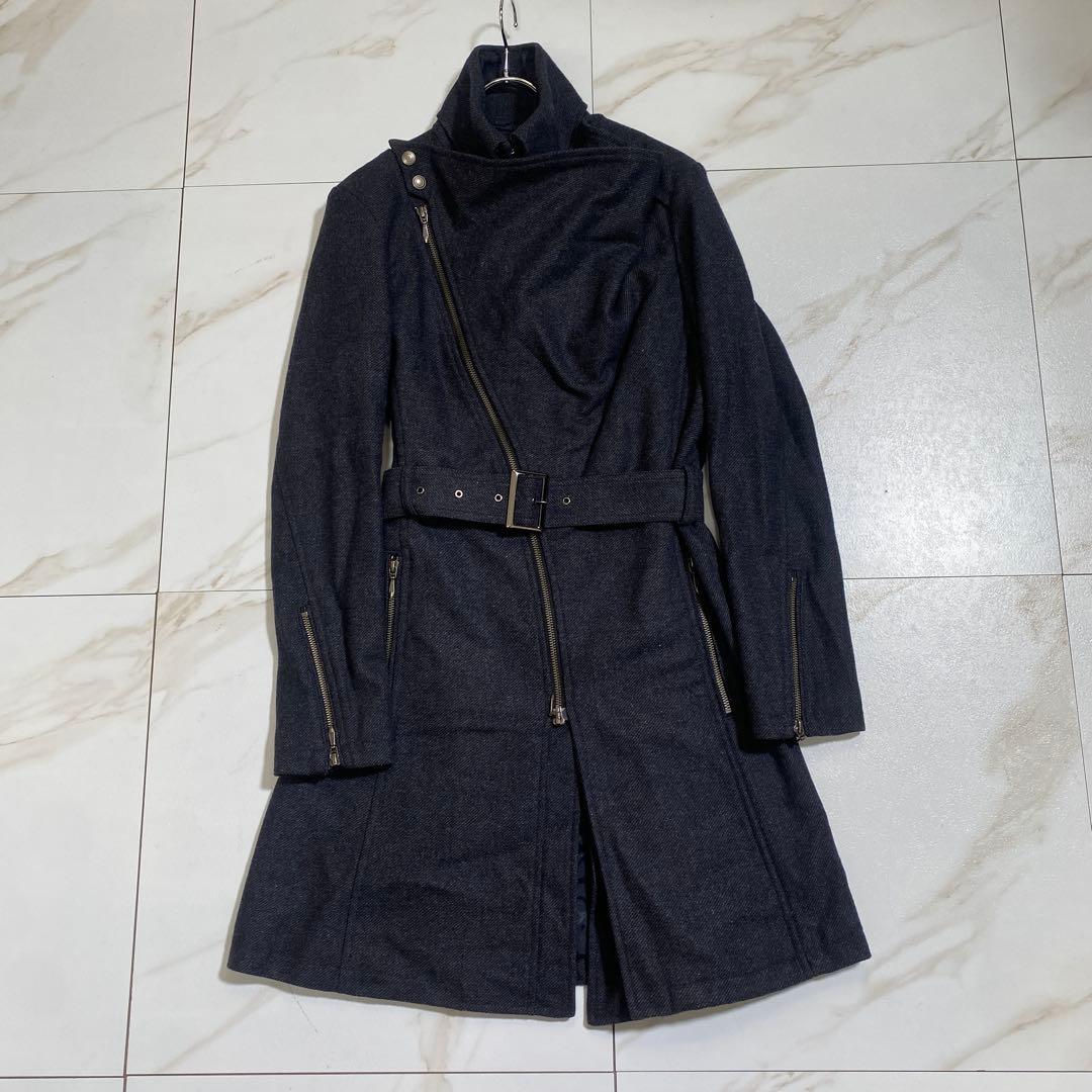 松坂桃李着用モデル⭐︎トルネードマート ウール ドレープコート ダブルジップ