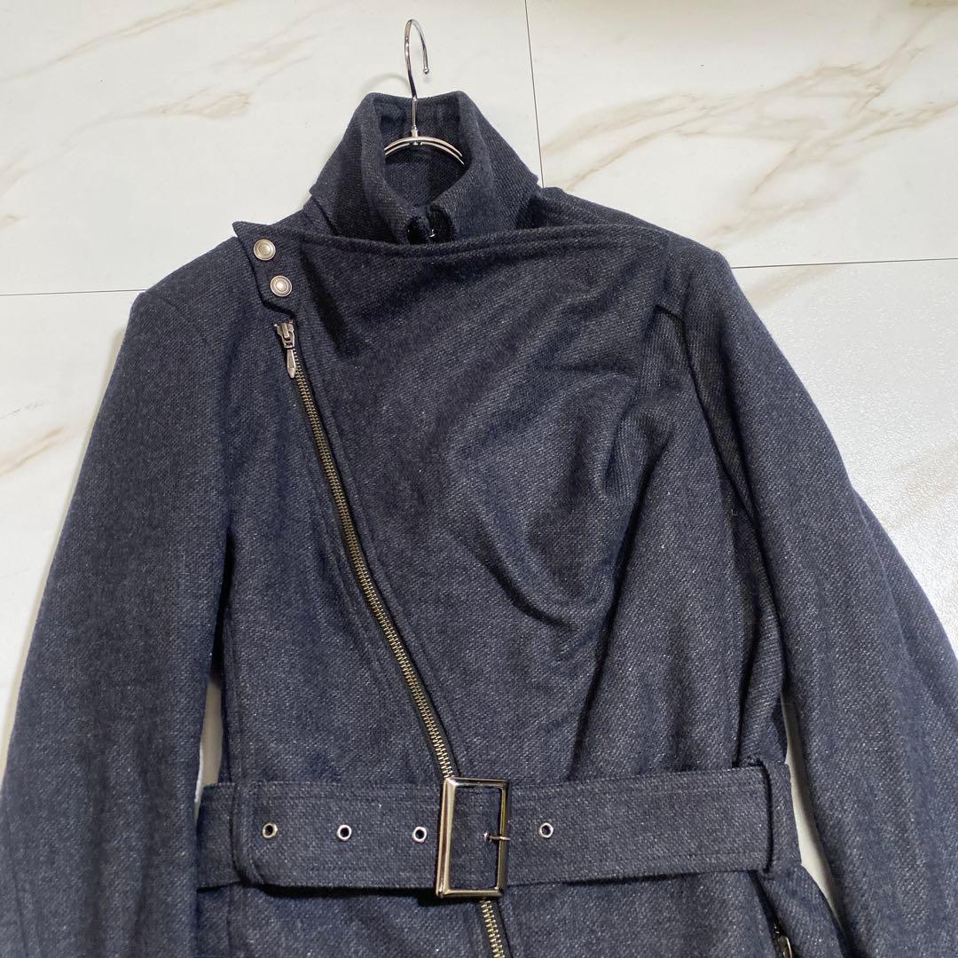 松坂桃李着用モデル⭐︎トルネードマート ウール ドレープコート ダブルジップ