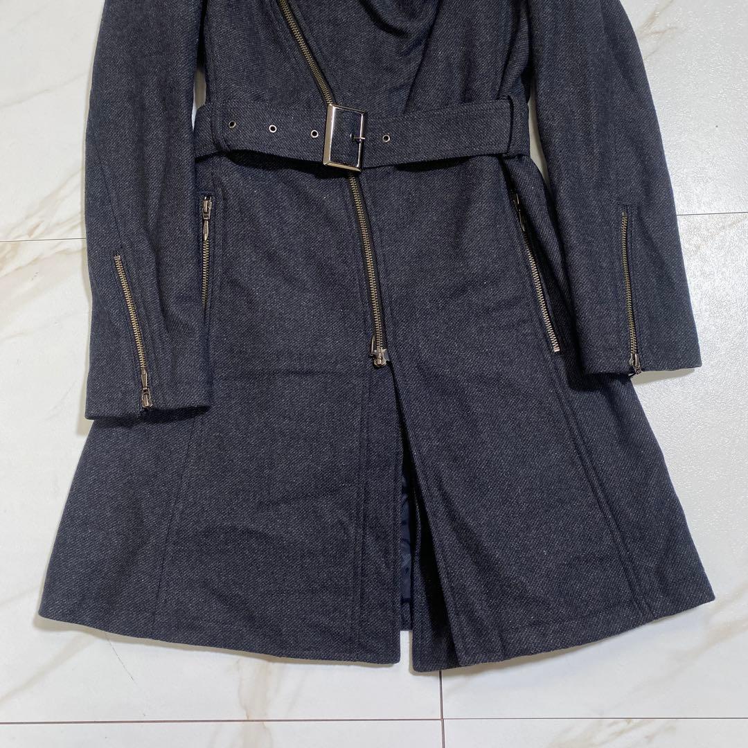 松坂桃李着用モデル⭐︎トルネードマート ウール ドレープコート ダブルジップ