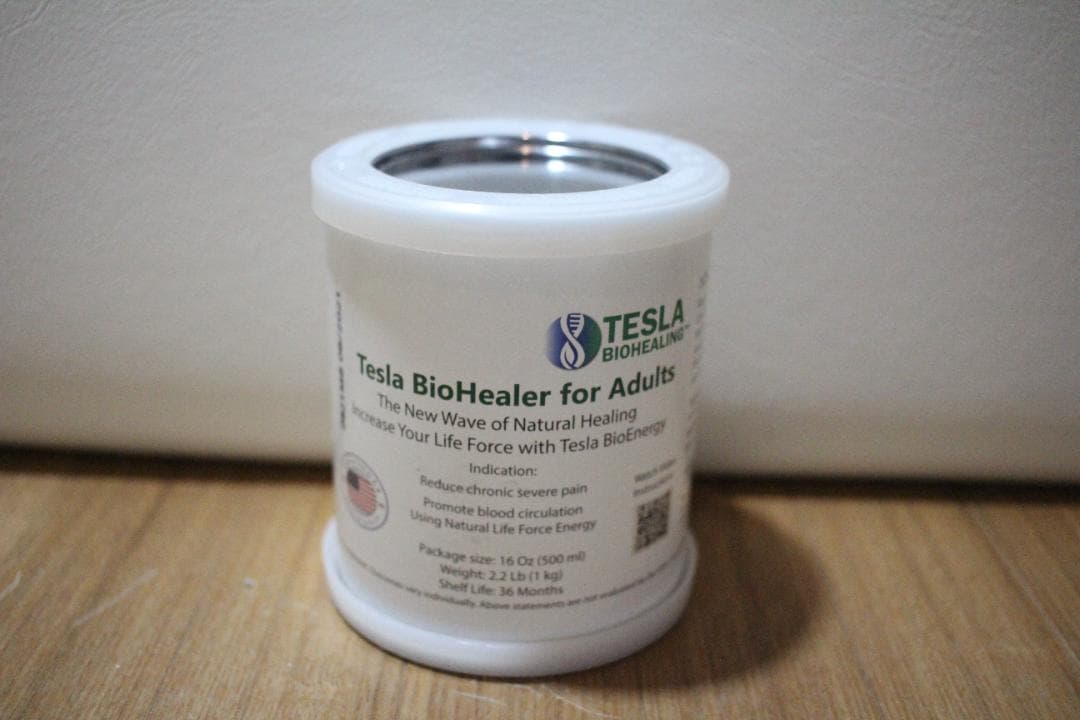 大人用　テスラ・バイオヒーラー（1個）テスラ缶　メドベッド