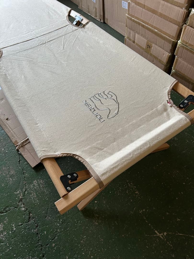 ノルディスク コットnordisk ROLD WOODEN BED 新品未使用