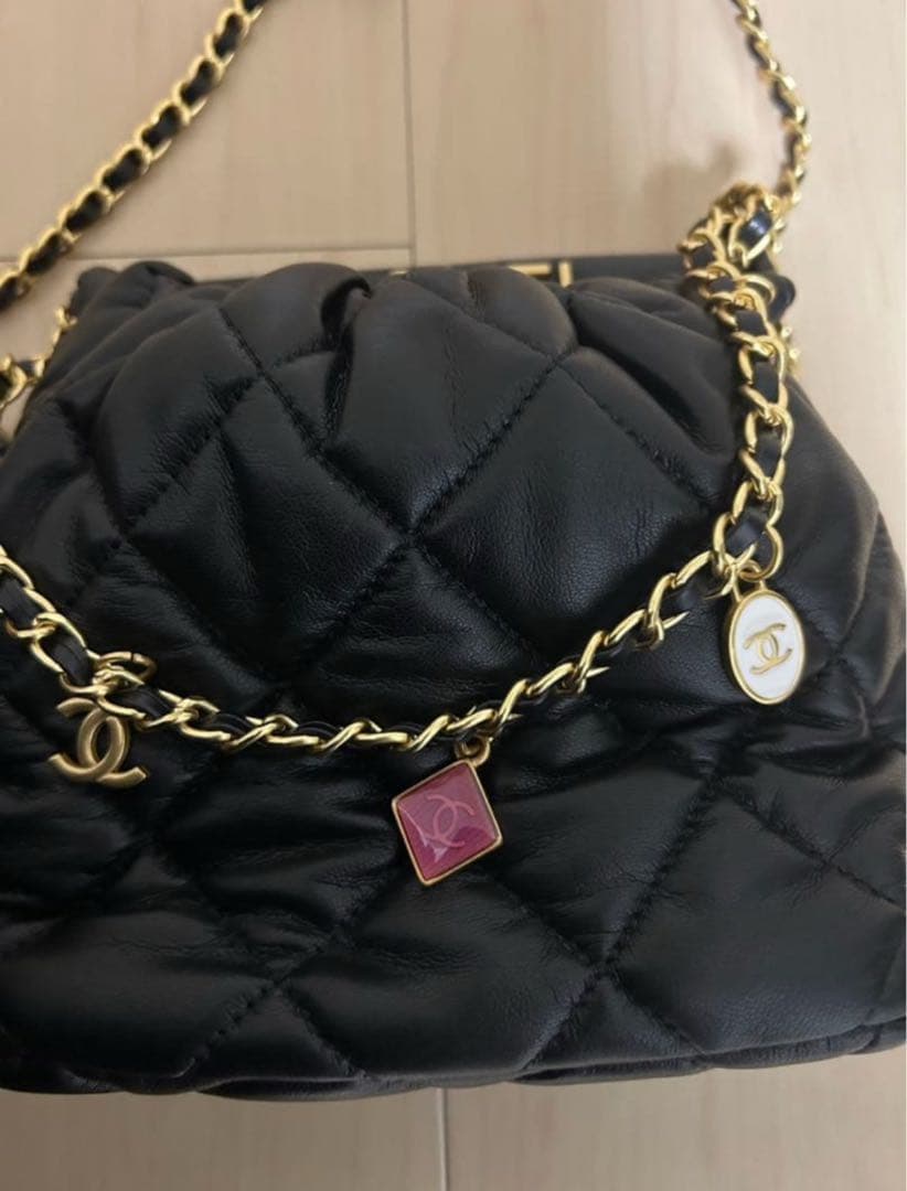 新品未使用　CHANELシャネルノベルティ キルティングショルダーバッグ