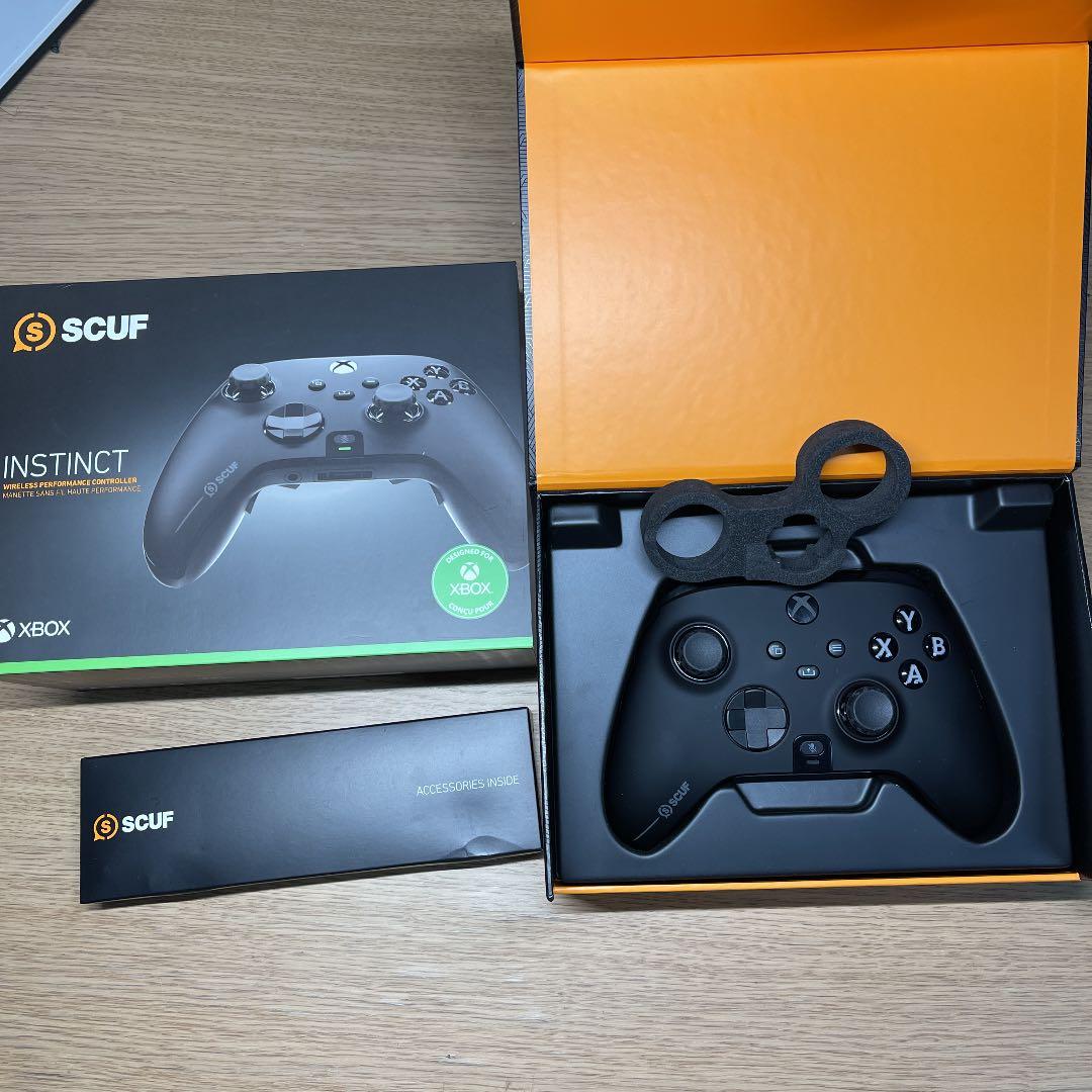 最新 SCUF INSTINCT オールブラック  スカフ コントローラー