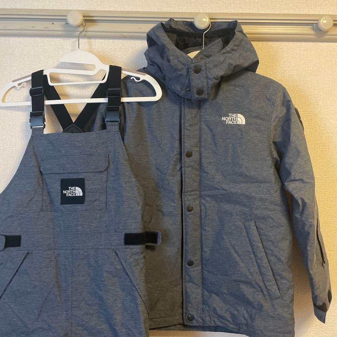 THE NORTH FACE キッズ150 スキーウェア　セットアップ　美品