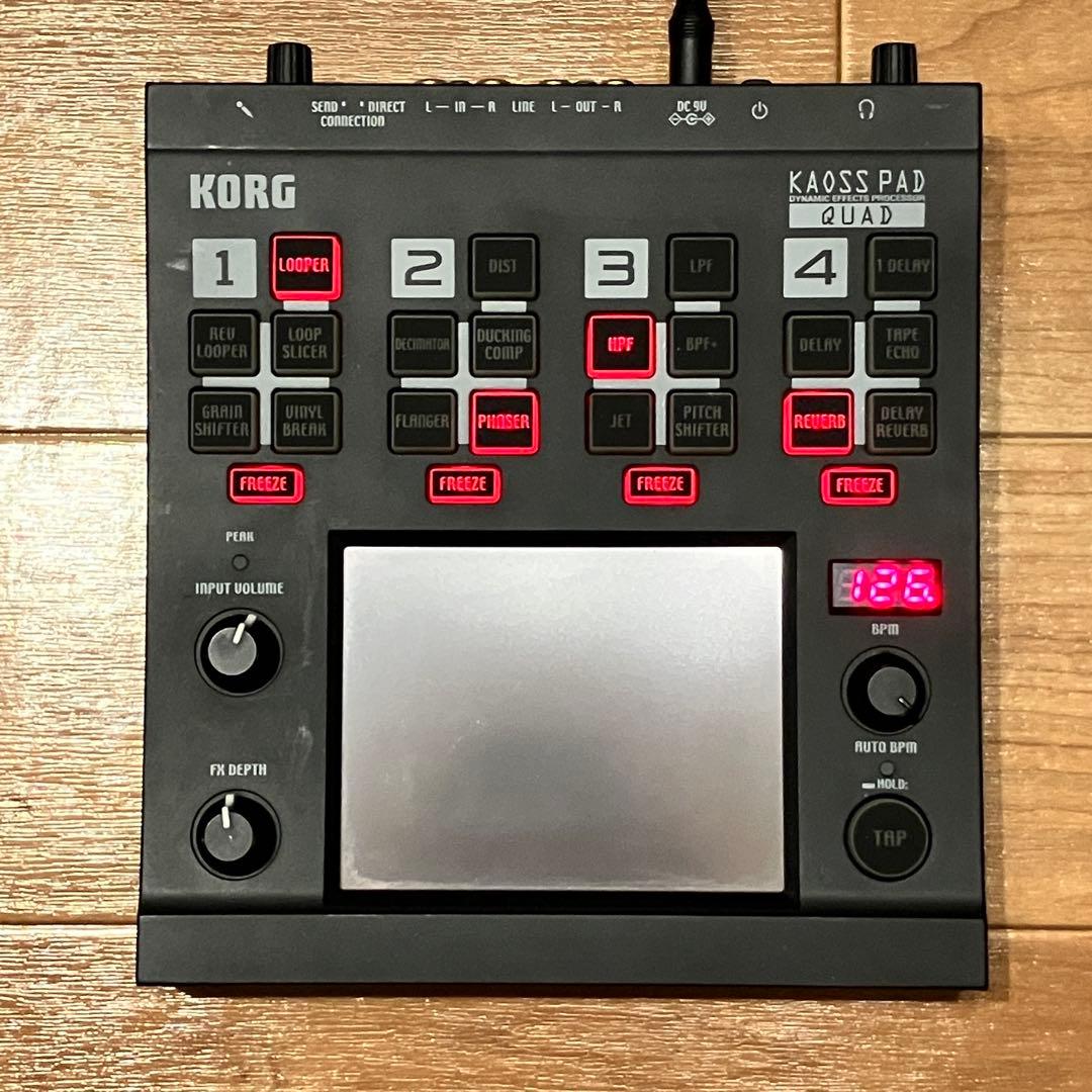 【美品】KORG Kaoss Pad Quad