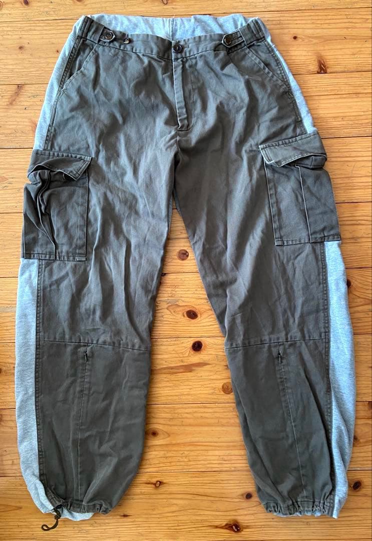 UNDERCOVERISMアーカイブ03AWドッキングカーゴスウェットパンツL