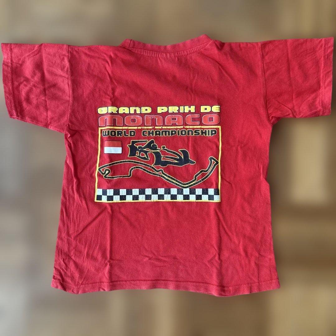 モナコグランプリ Tシャツ 赤　120サイズ