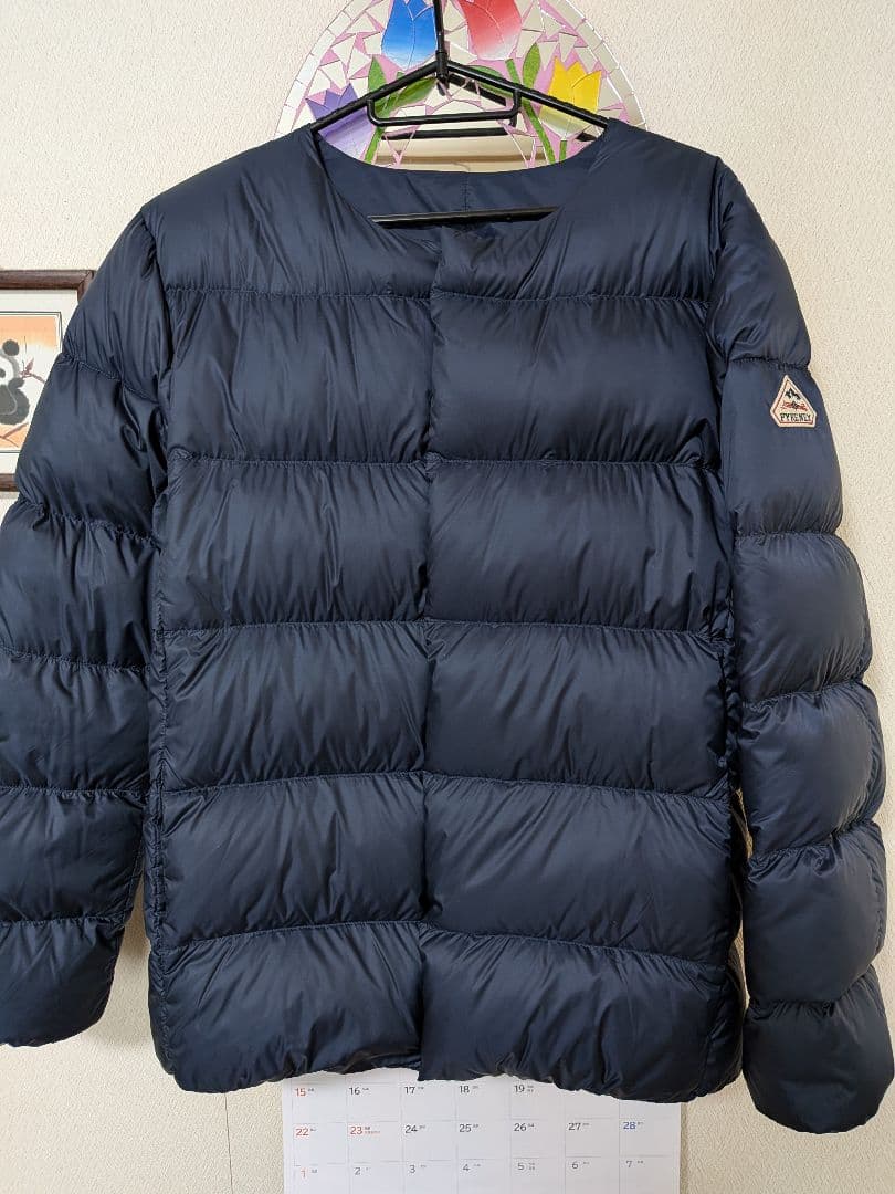 PYRENEX ネイビー ダウンジャケット