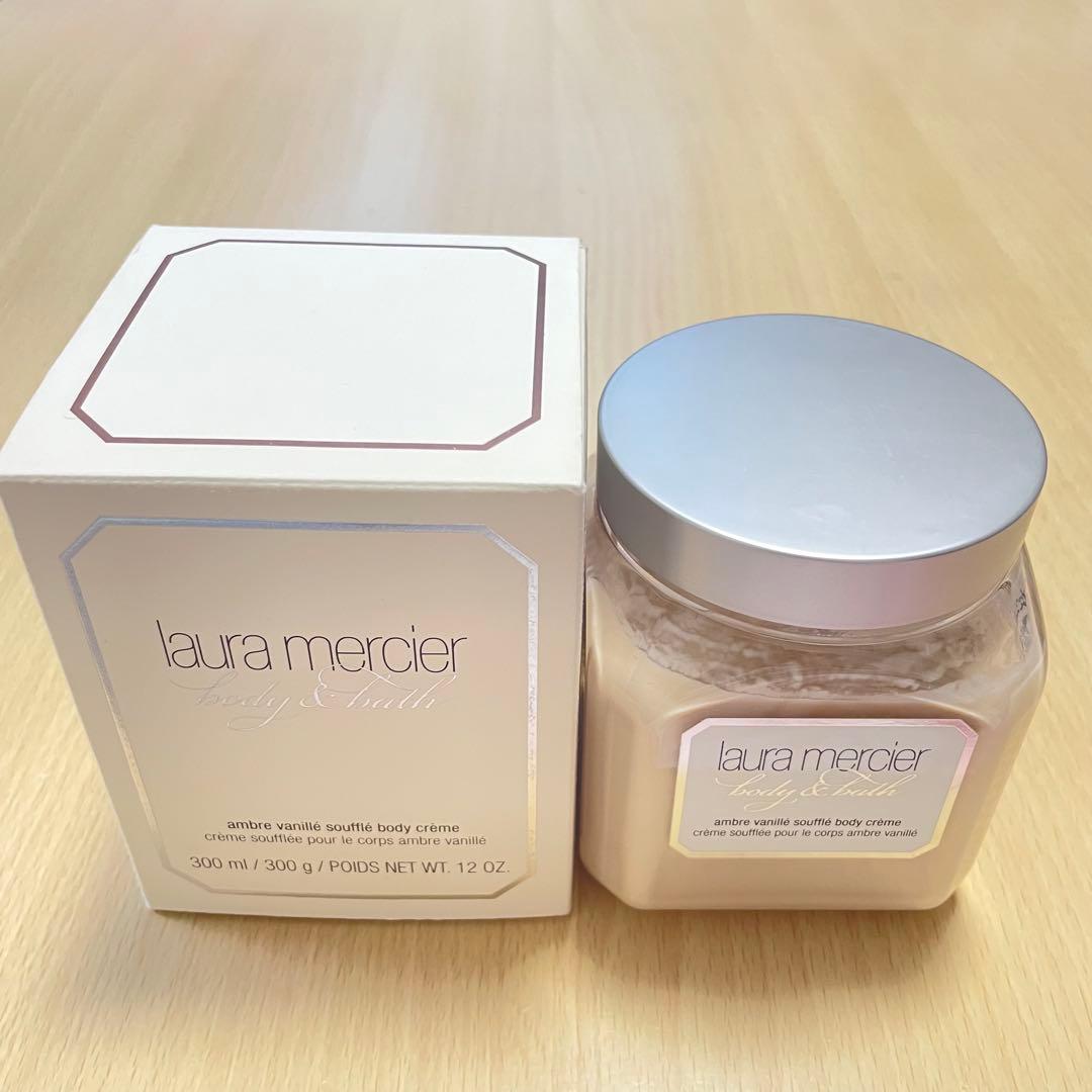 希少【極美品】laura mercier ホイップボディクリーム バニラ300g