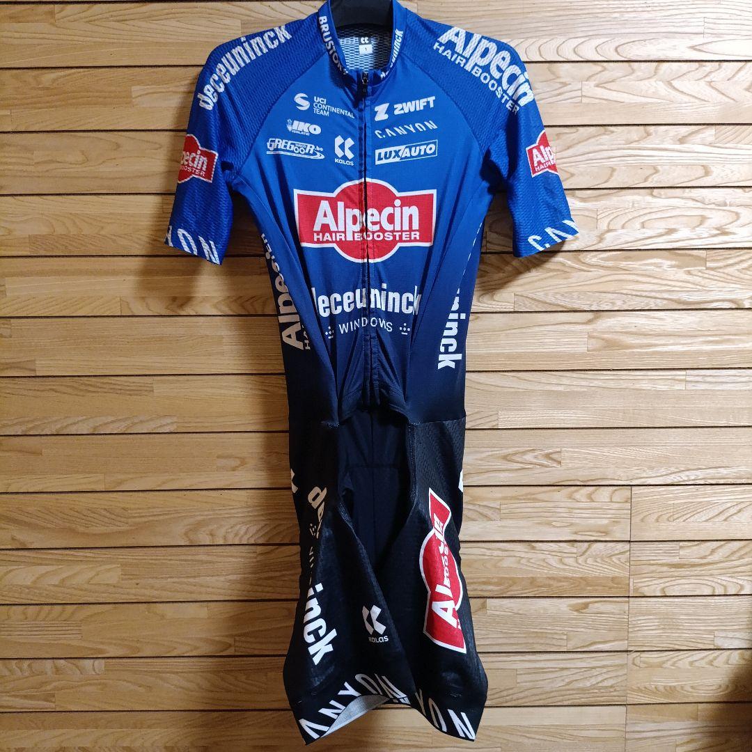支給品 Alpecin Deceuninck ロードスーツ・サイクルキャップ