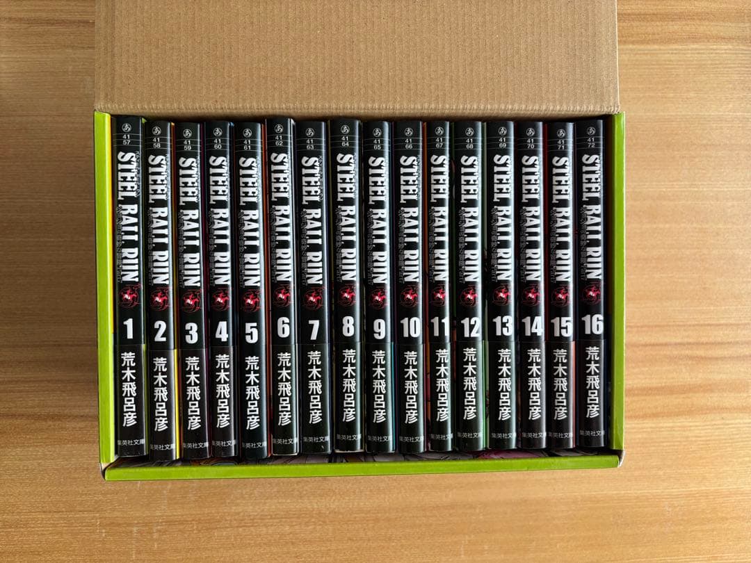 ジョジョ　7部　文庫本全巻セット　全て初版