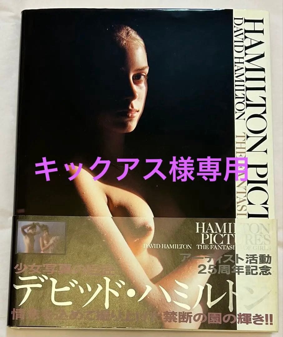 ハミルトン・ピクチャーズ David Hamilton 初版 帯、フライヤー付