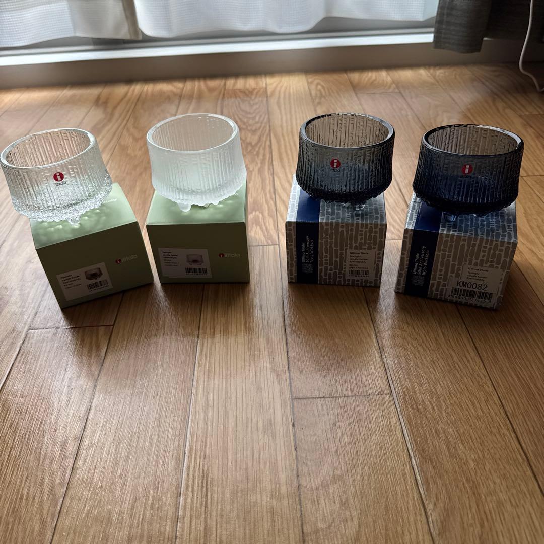 イッタラ　ウルティマツーレ キャンドルホルダー　４個セット