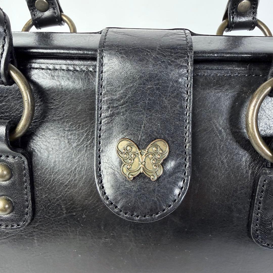 カンスケ ANNA SUIアナスイ ドクターズ ダレス ハンド バッグレザ