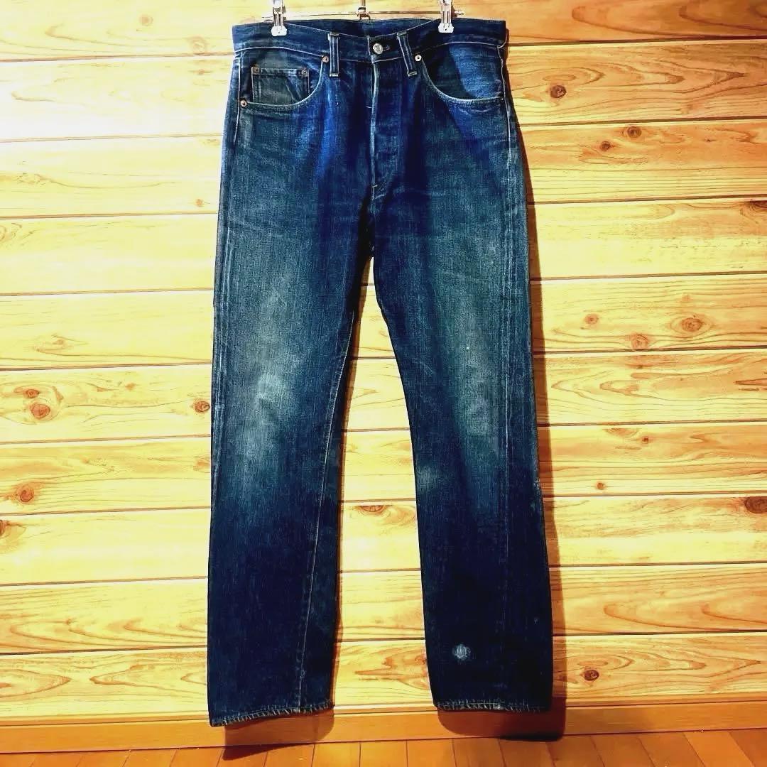 ま*郎様 Levi’s 501 66前期 赤耳 W32 パッチ残り良好 ゴールデ