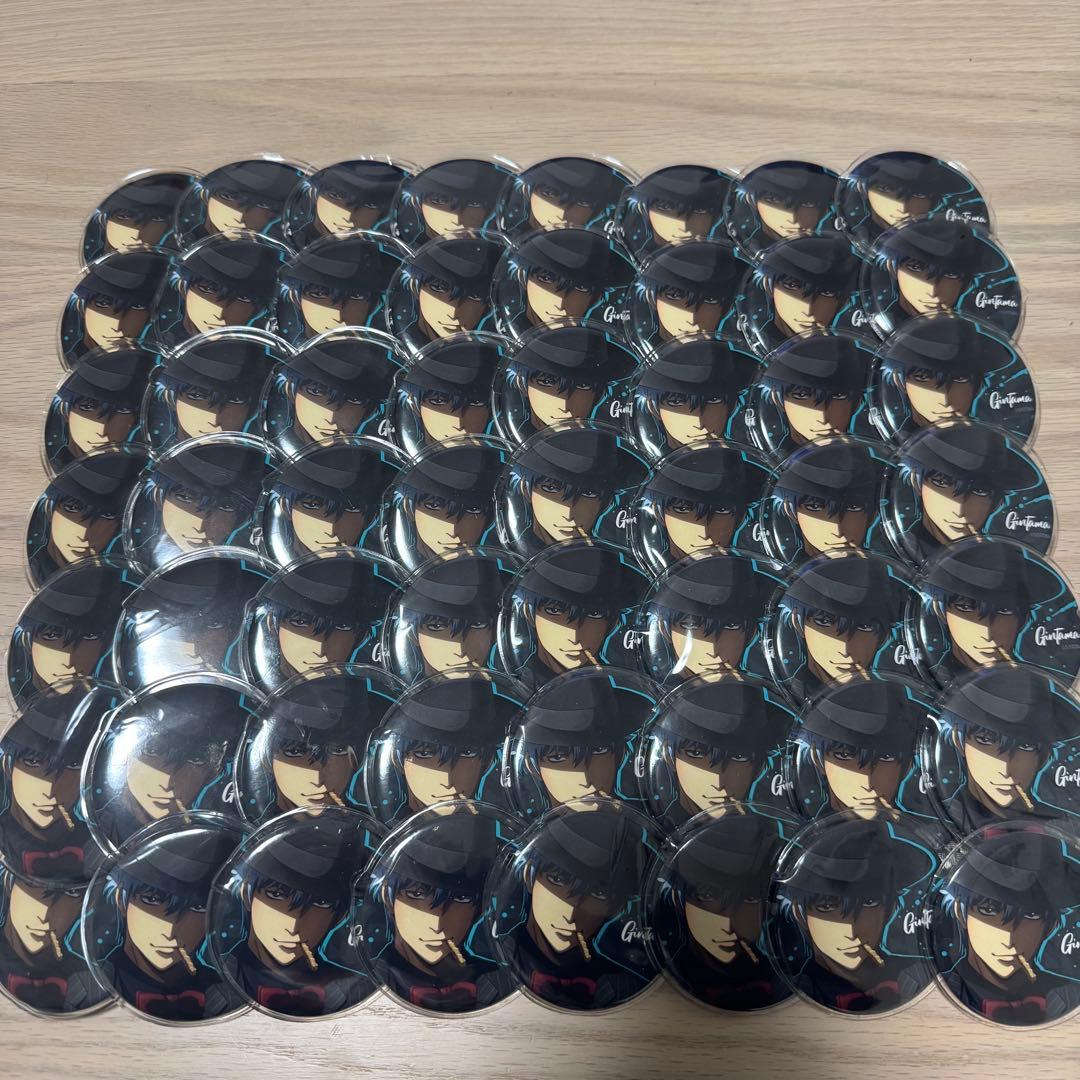 銀魂 坂田銀時 缶バッジ ノワール まとめ売り