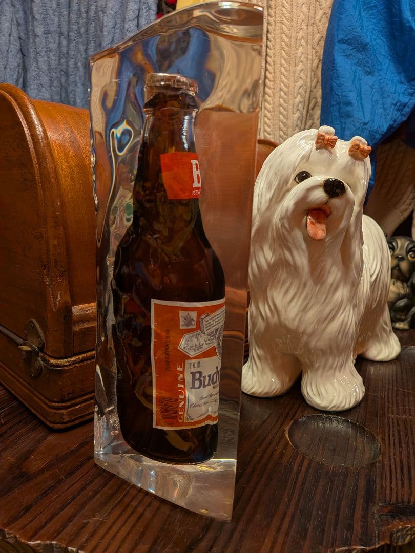 m*i様 希少　ヴィンテージ バドワイザー ロングネック